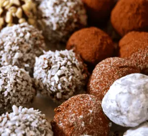A Mix Of Chocolate Truffles by International Chocolate Events